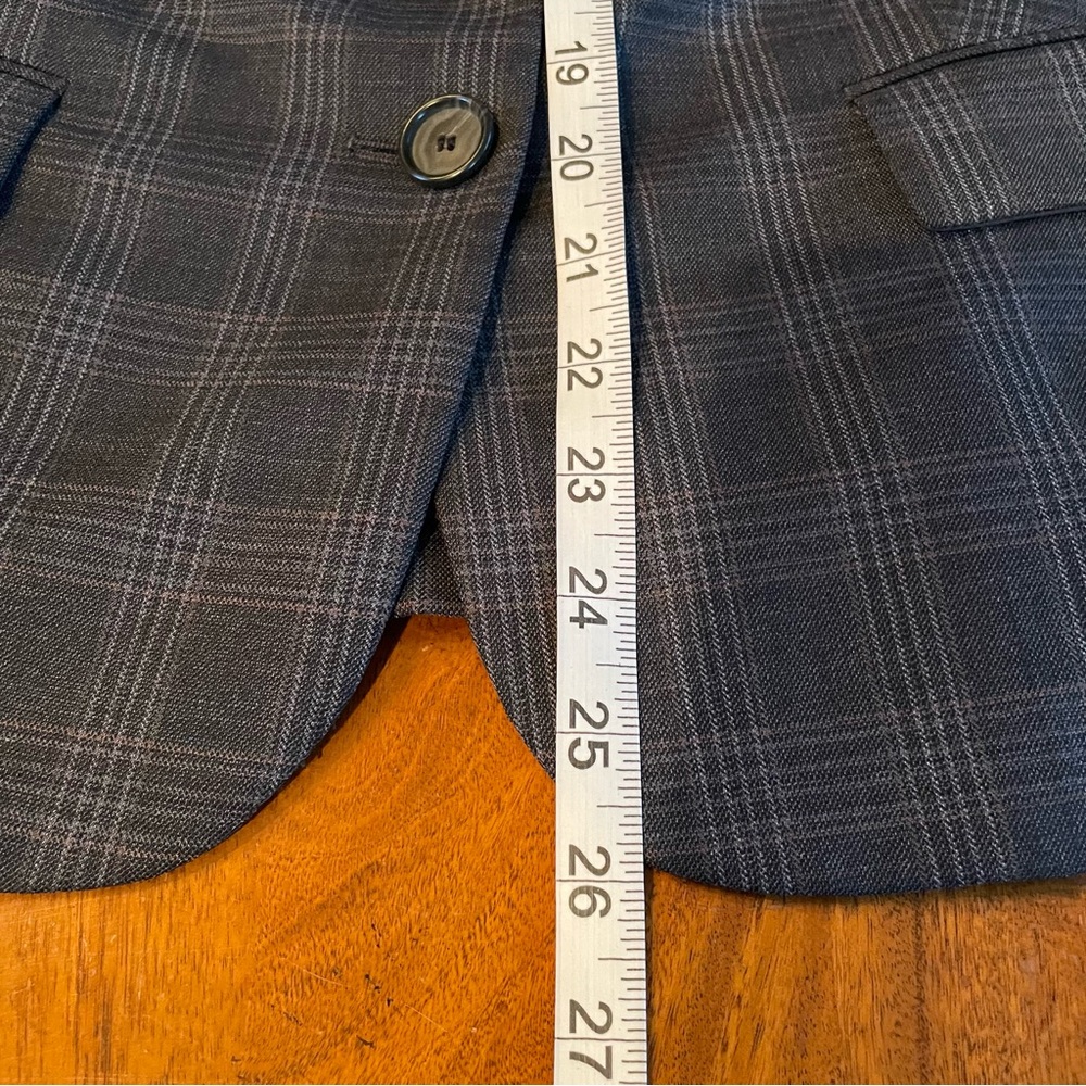 Talbots Wool Blend Fully Lined Blazer Jacket Zip … - image 7